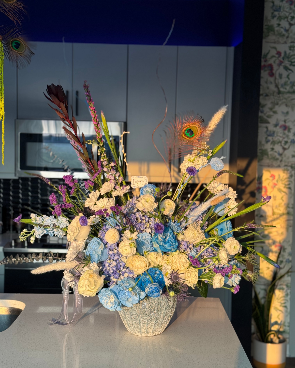 Blue Serenity Centerpiece