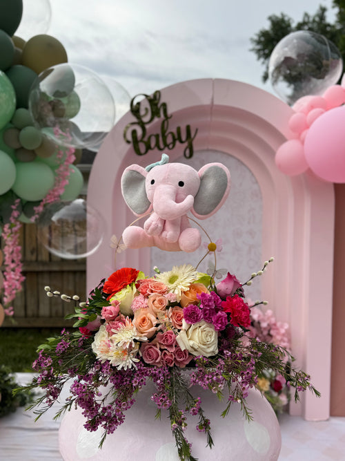 Baby Blossom Elephant Arrangement