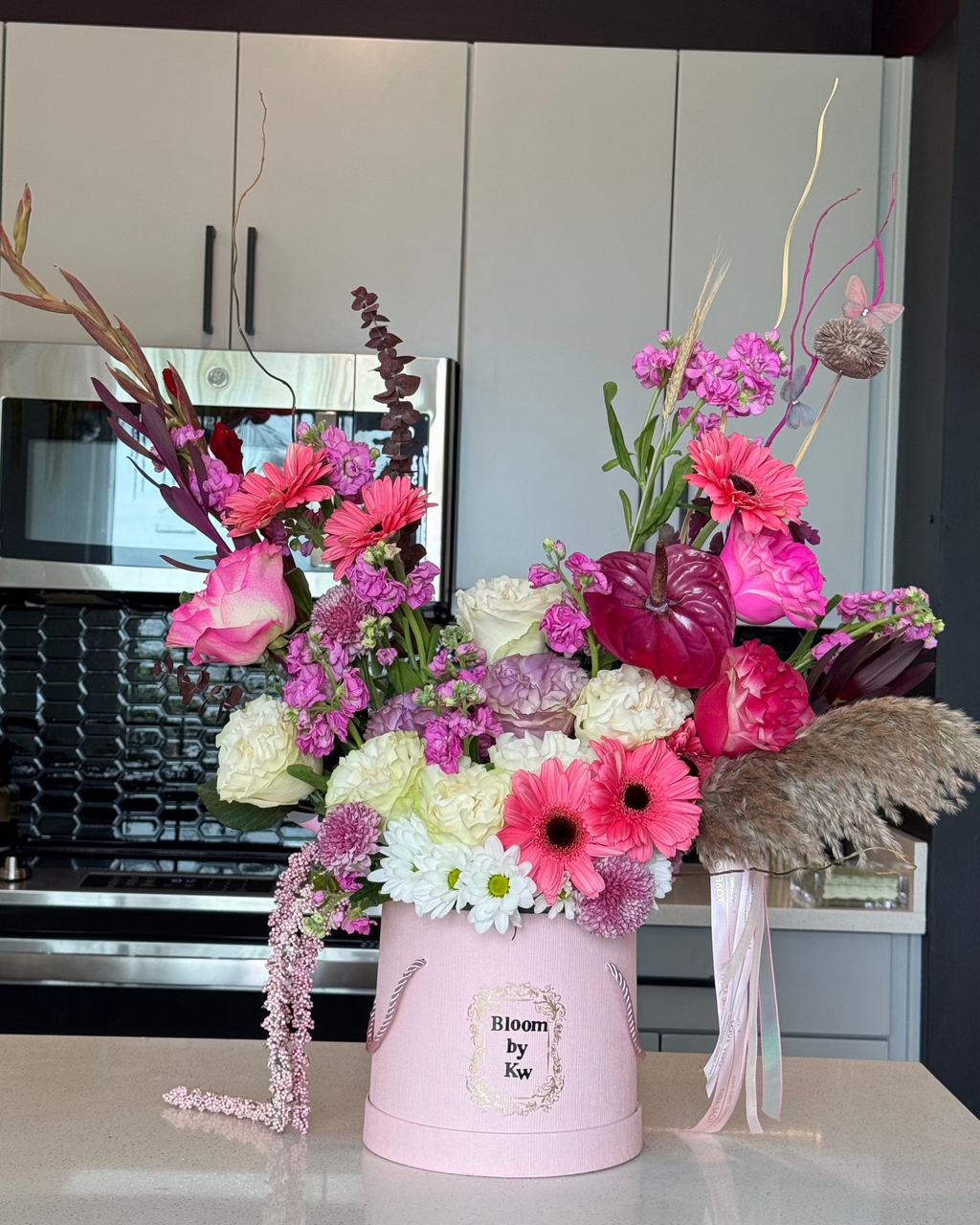 Rosé Luxe Bloom Centerpiece