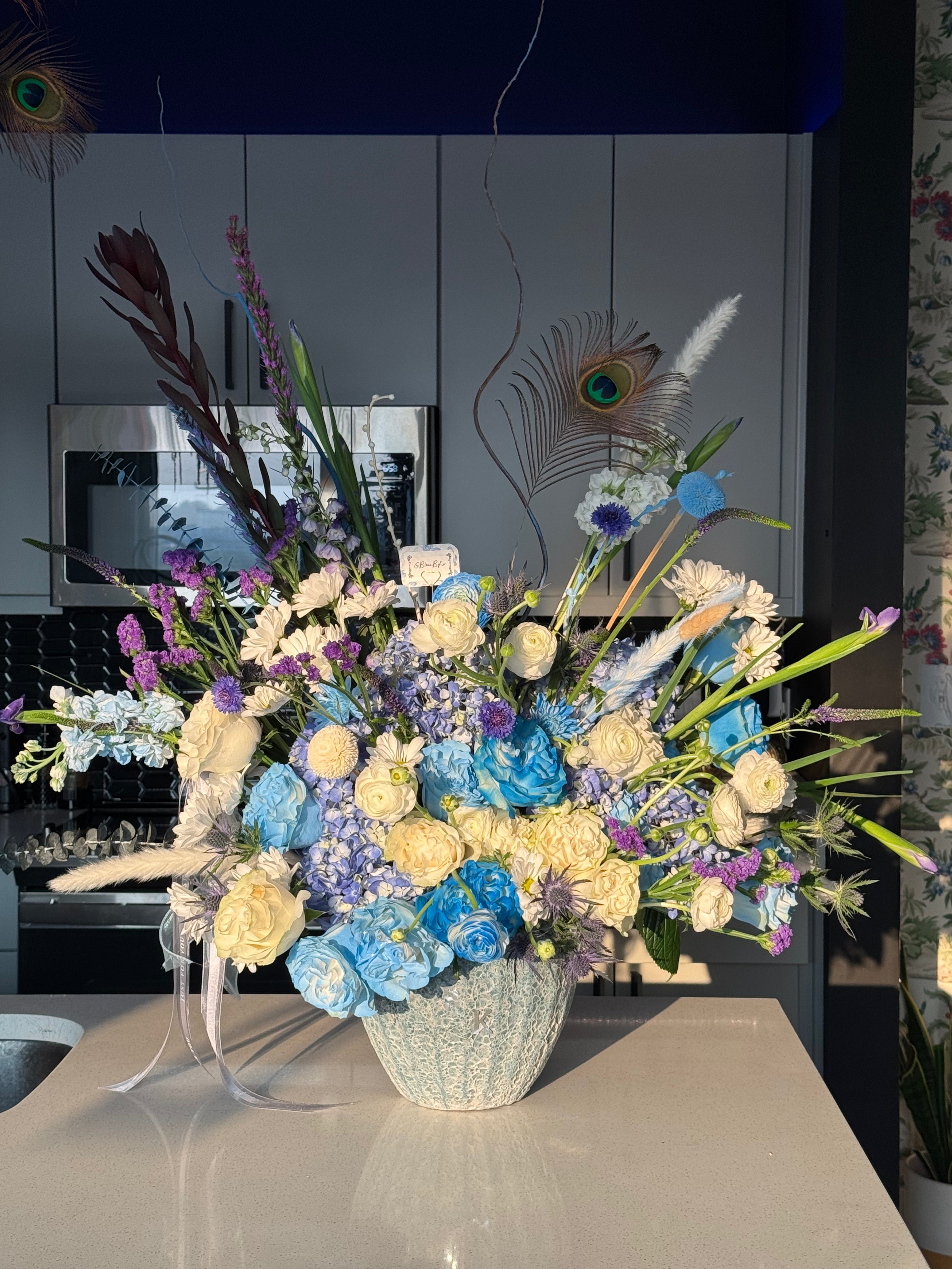 Blue Serenity Centerpiece