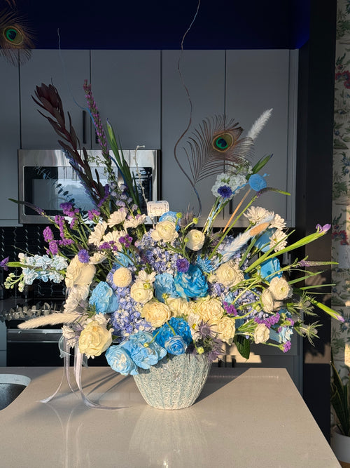 Blue Serenity Centerpiece
