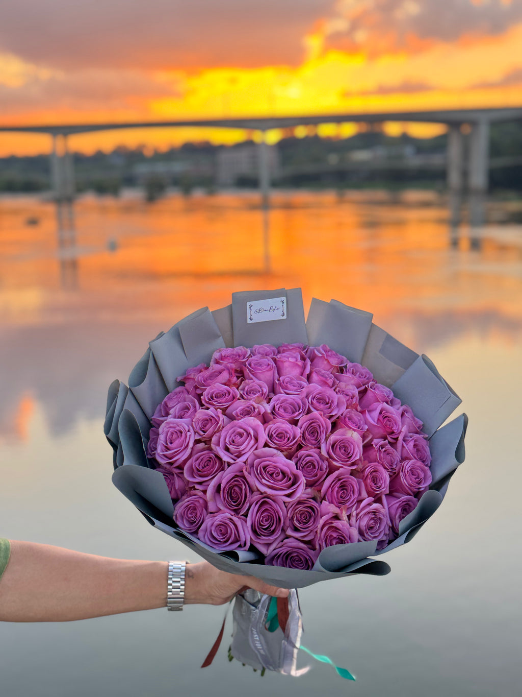 Lavender Rose Bouquet