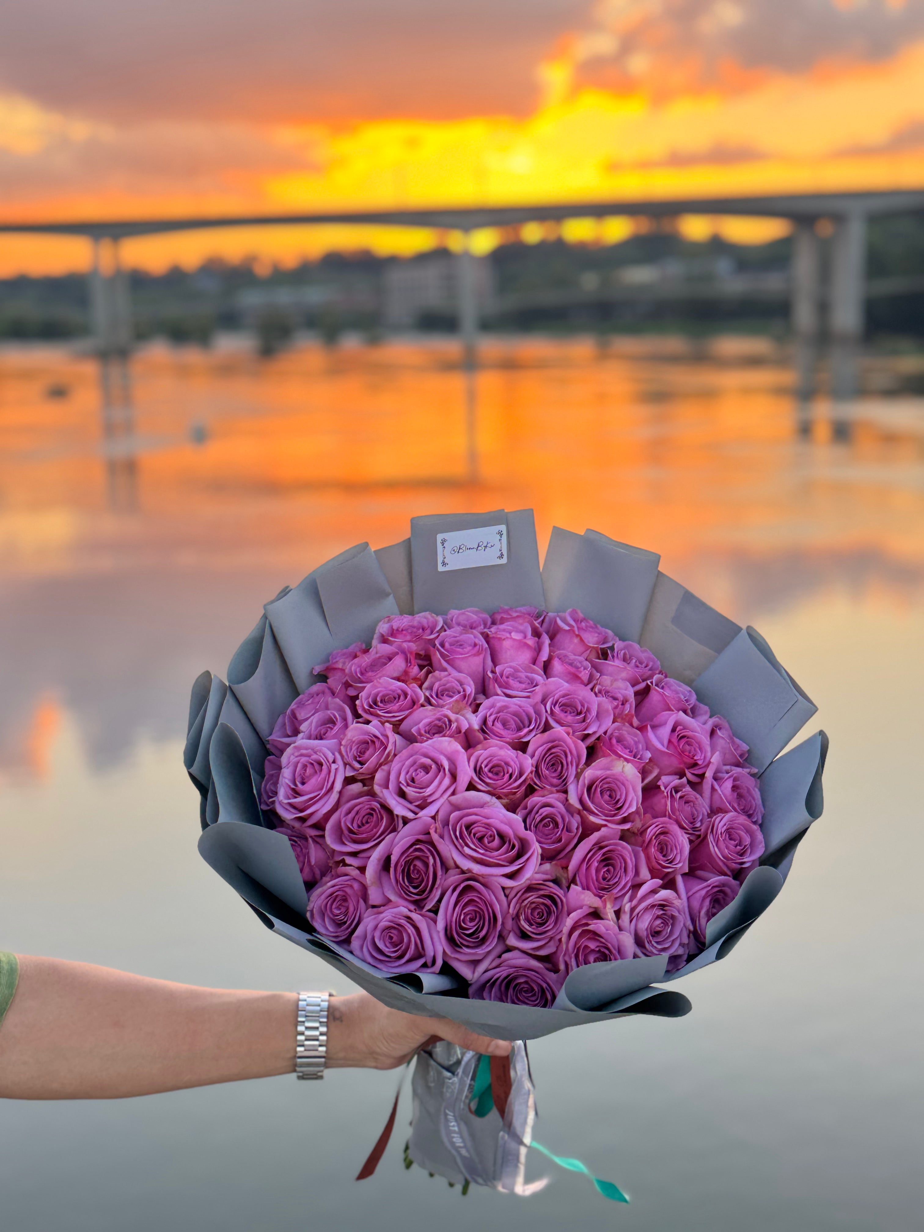 Lavender Rose Bouquet