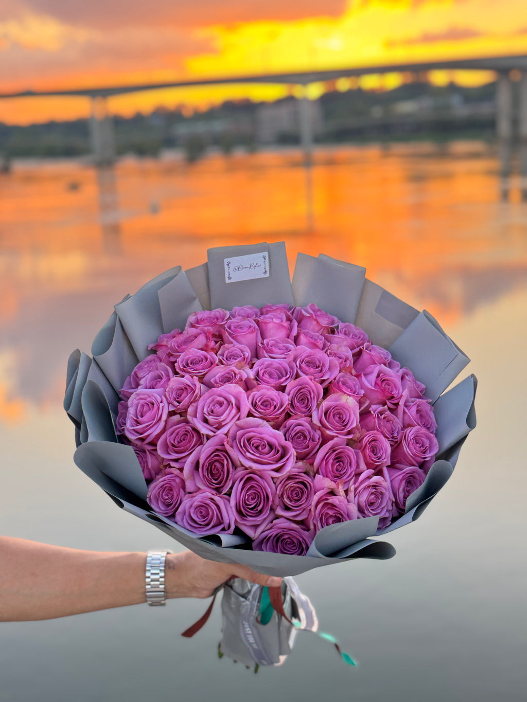 Lavender Rose Bouquet