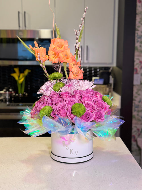 Aurora Blossom Hatbox