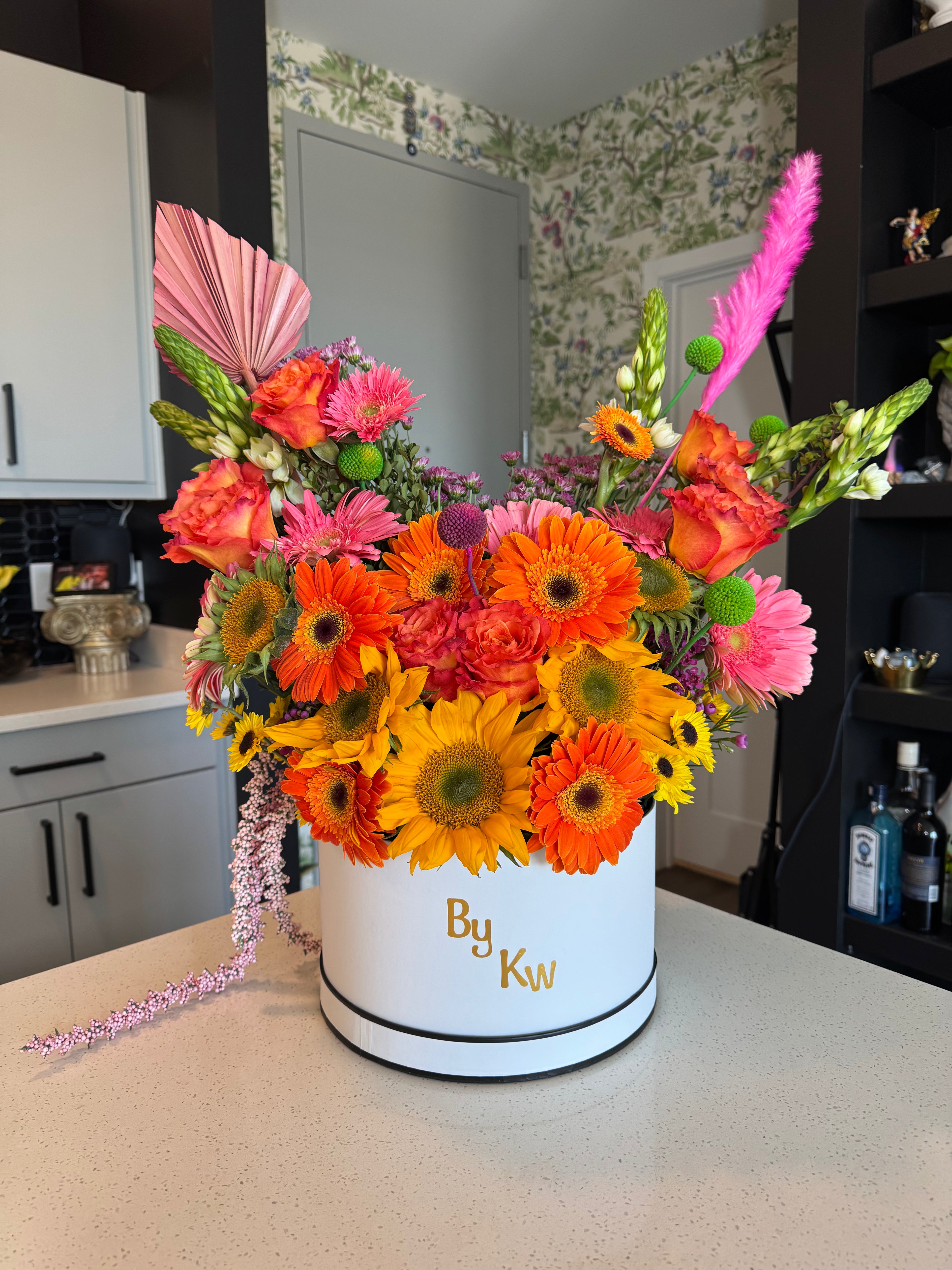 Sunset Harmony Centerpiece