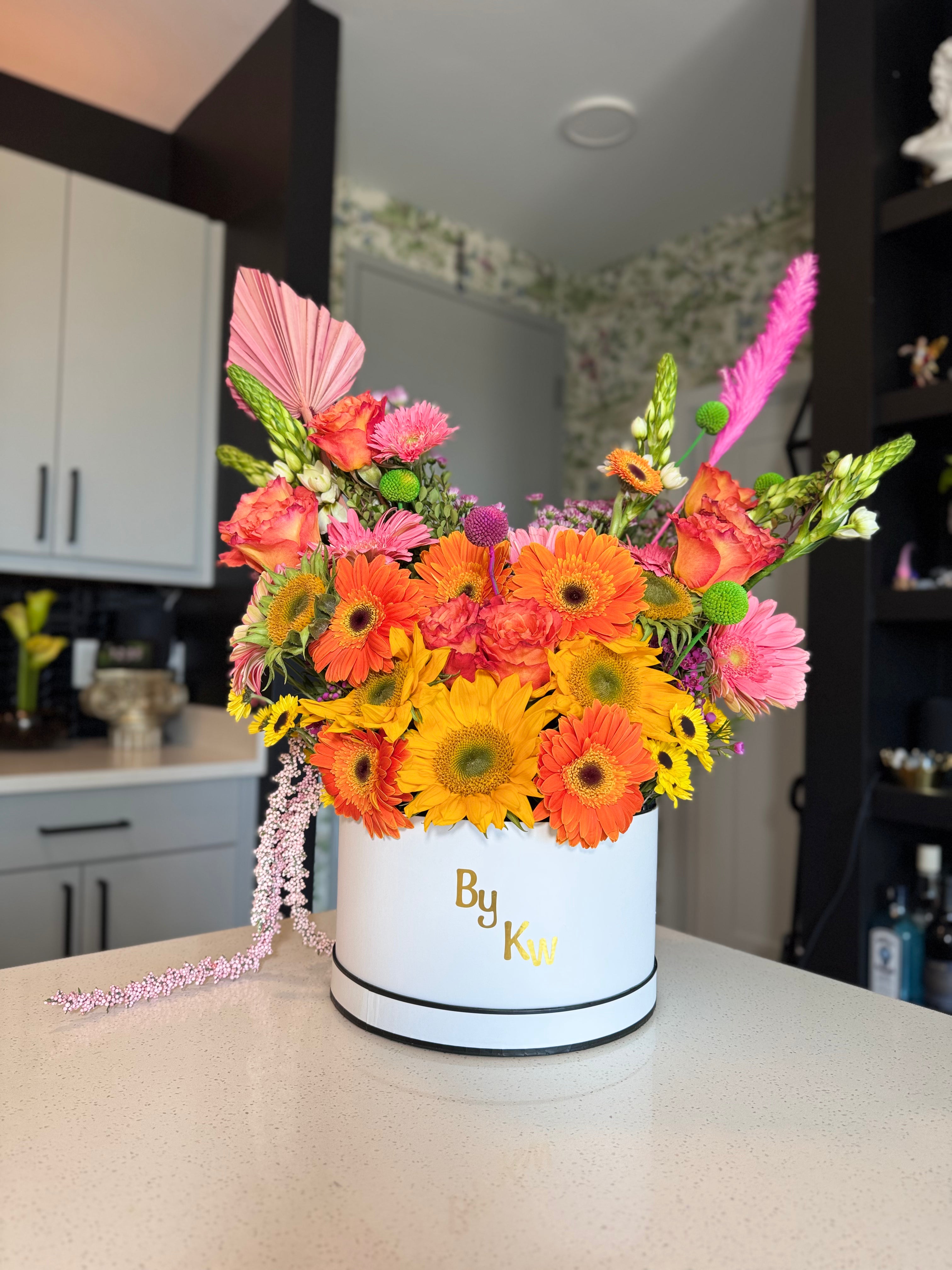 Sunset Harmony Centerpiece