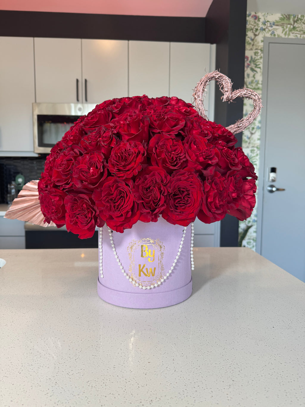 Rose Luxe Hatbox Arrangement