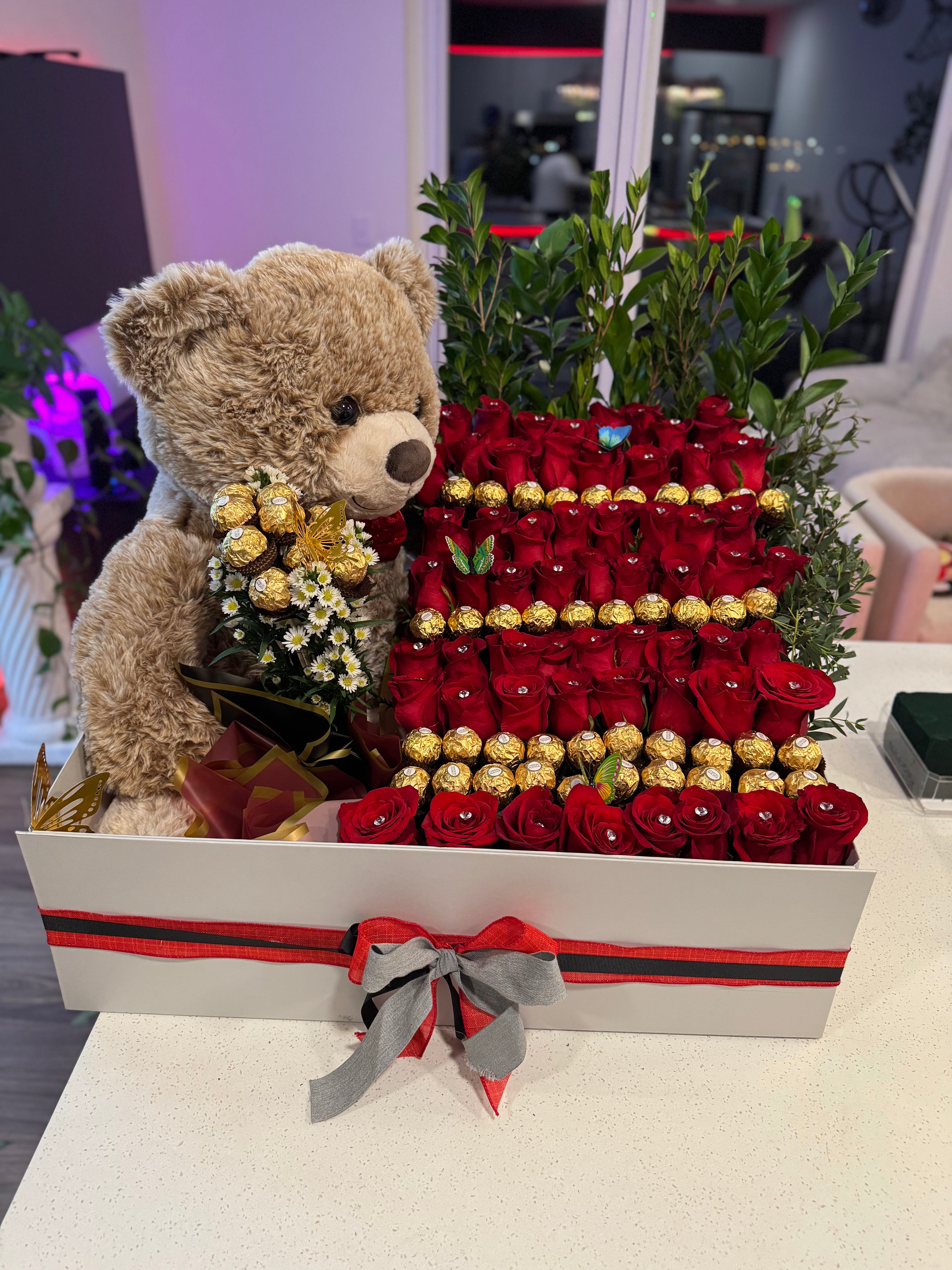 Forever Yours Teddy Box